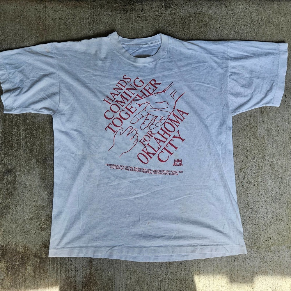 Single Stitch Oklahoma City Red Cross Relief Tee